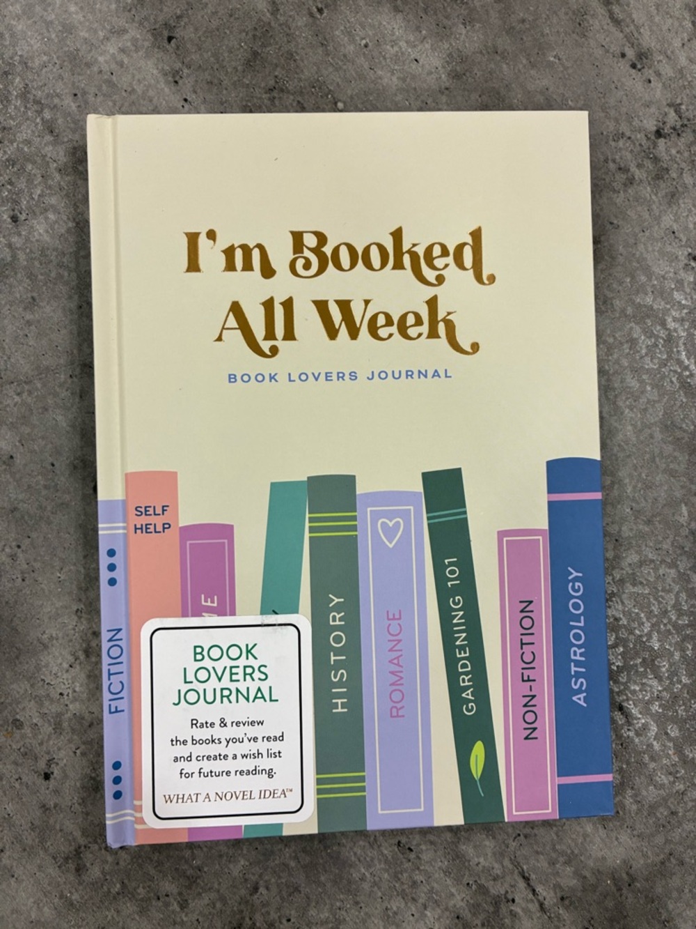 I'm Booked All Week Book Lovers Journal
